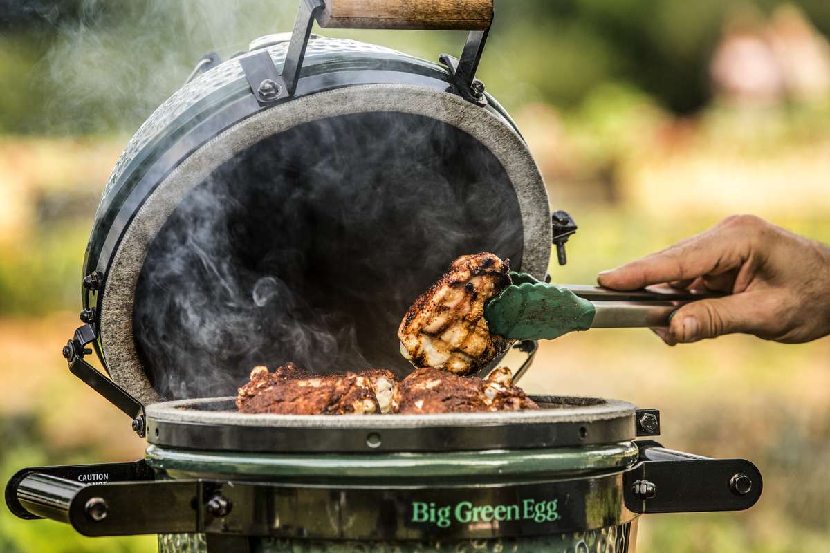 Refrein wang Terugbetaling Kamado BBQ Big Green Egg - Loods 5