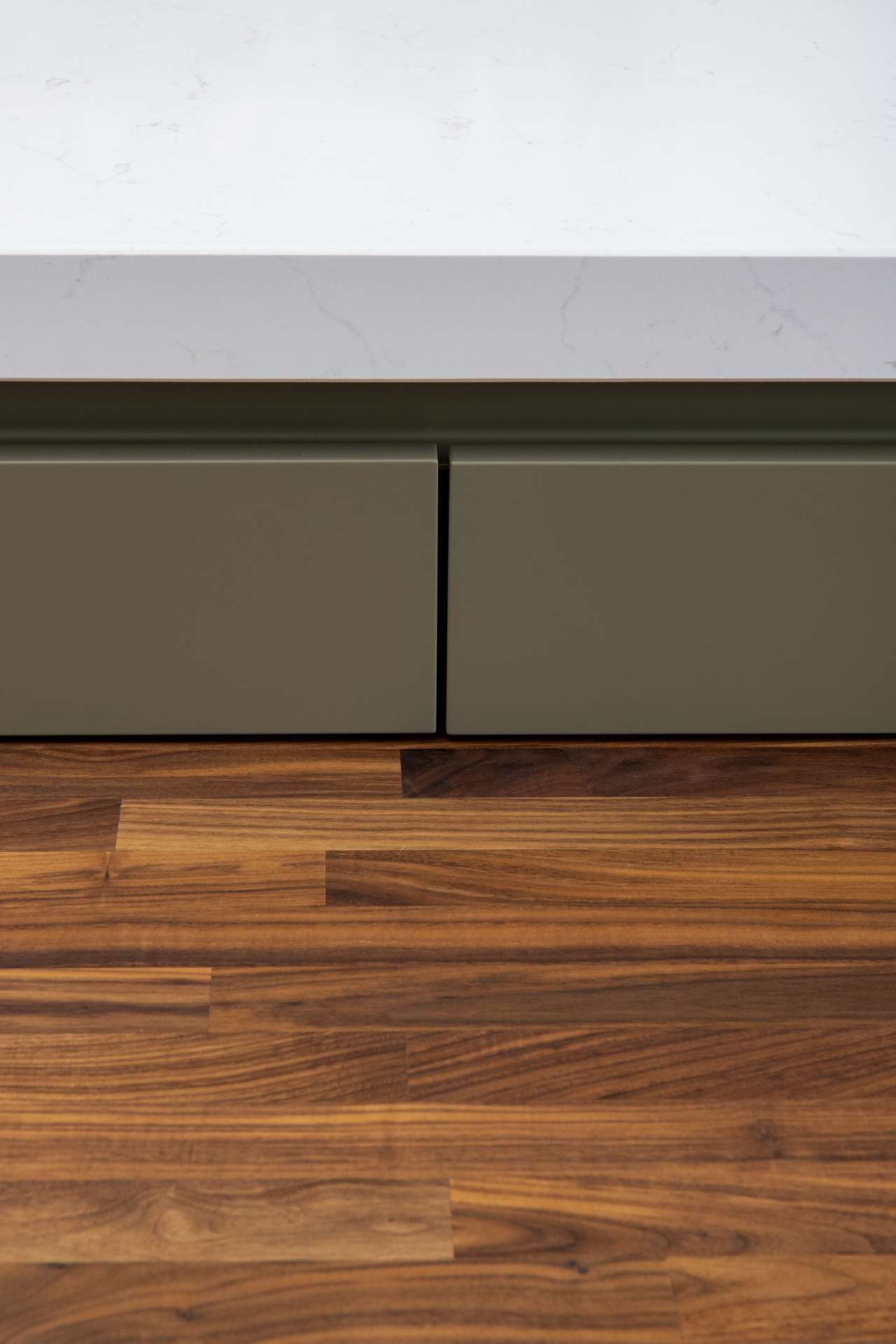 Groene industriële keuken van Loods 5