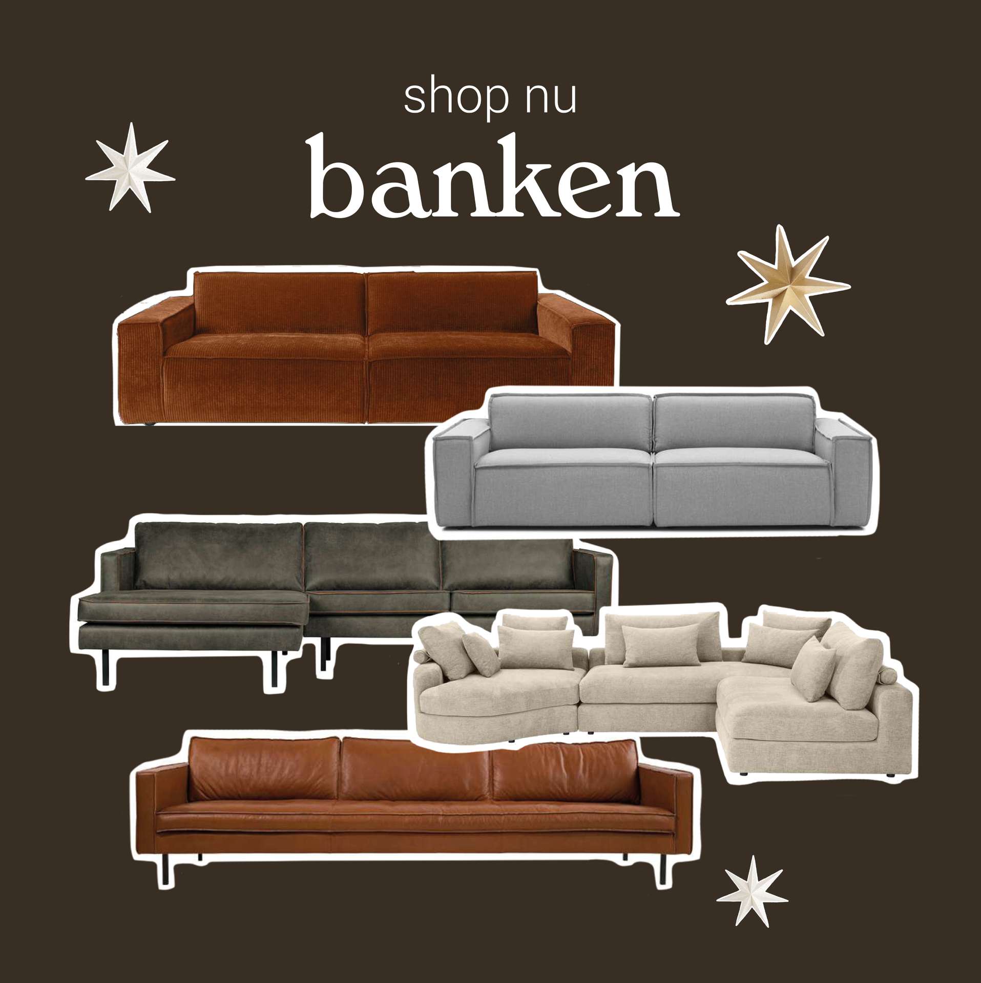 Alle Loungebanken van Loods 5