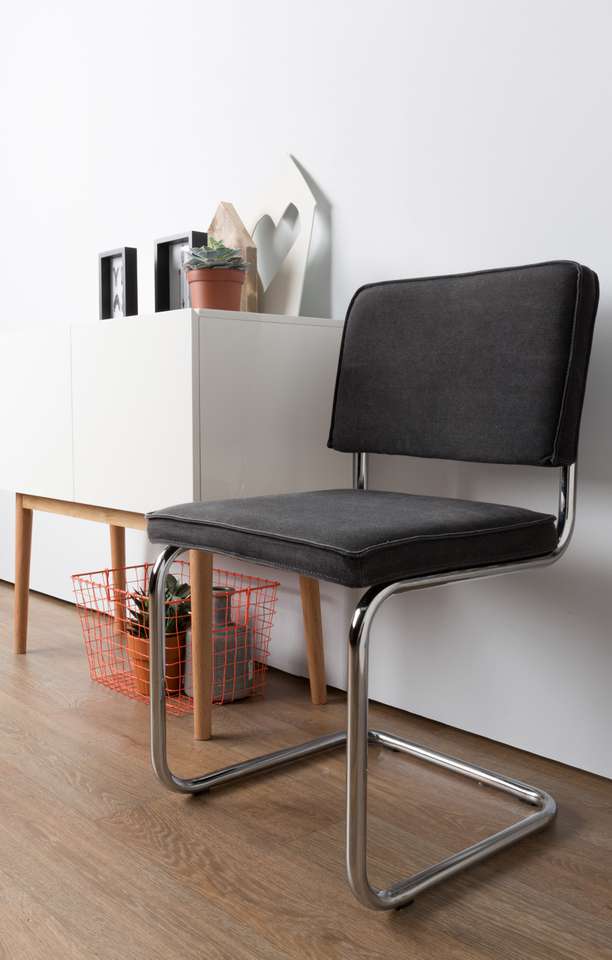 Pigment ziel Voorouder Zuiver Ridge vintage brushed stoel (set van 2) - Eetkamerstoelen - Loods 5