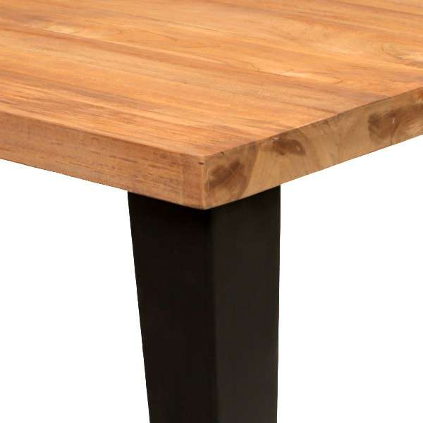 Burma Eettafel Geborsteld Teak Hout Eettafels Loods 5