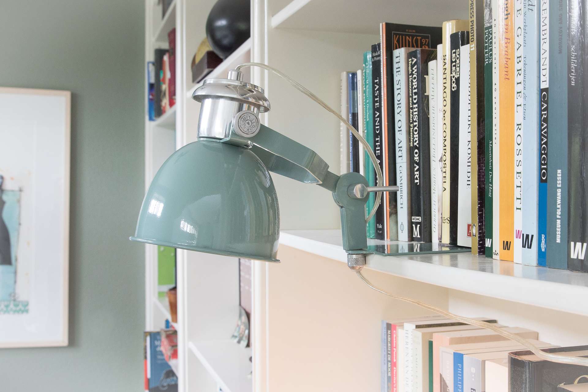 Boekenkast lamp NY Cylinder Wandlampen Loods 5