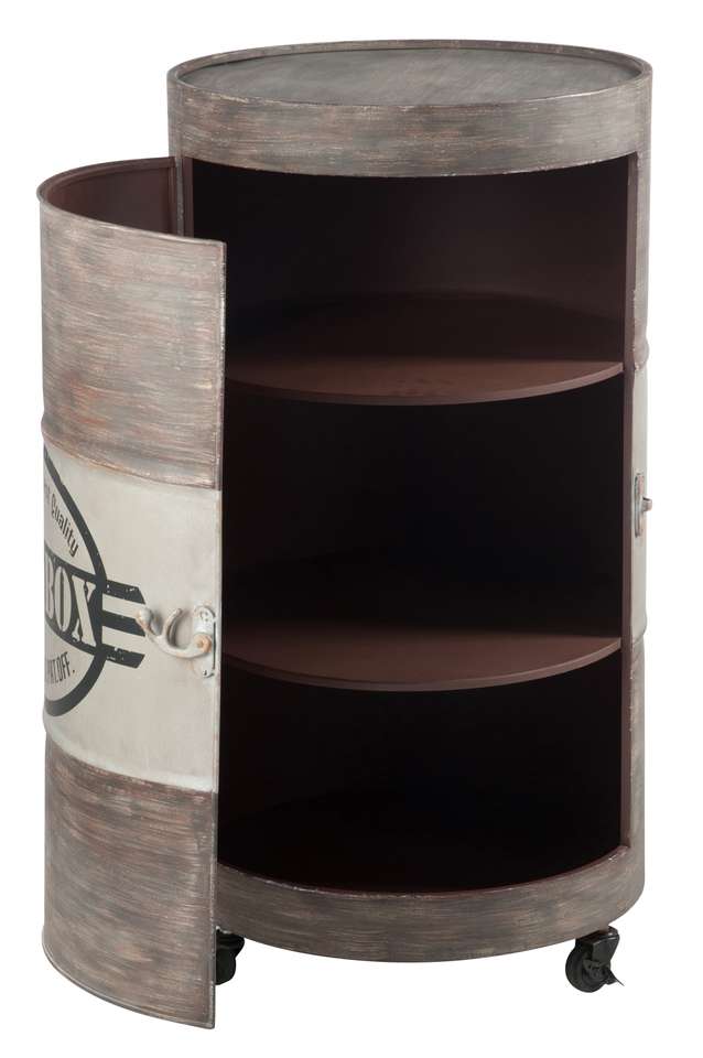 Kast Olievat rond - Artikelen - Loods 5 Kast Olievat rond - Artikelen - Loods 5