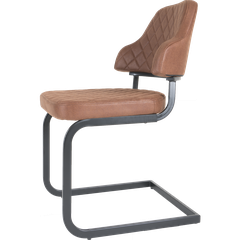 Eetkamerstoel Denzil microfiber Stoelen Loods 5 Eetkamerstoel Denzil microfiber Stoelen Loods 5