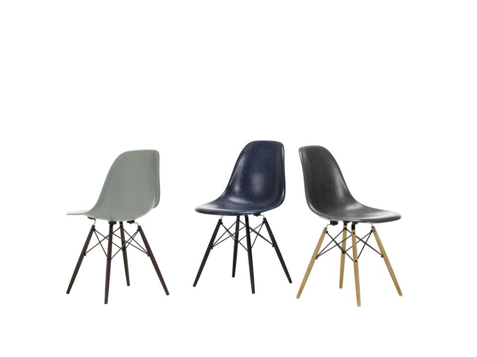 Koppeling Mogelijk Voorbijgaand Vitra stoel Eames DSW Fiberglass Chair - Eetkamerstoelen - Loods 5