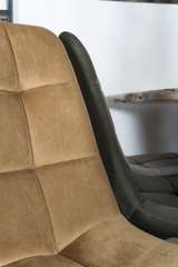 Eetkamerstoel Galgary velvet Stoelen Loods 5 Eetkamerstoel Galgary Velvet Taupe | STOELEN | Small Sales