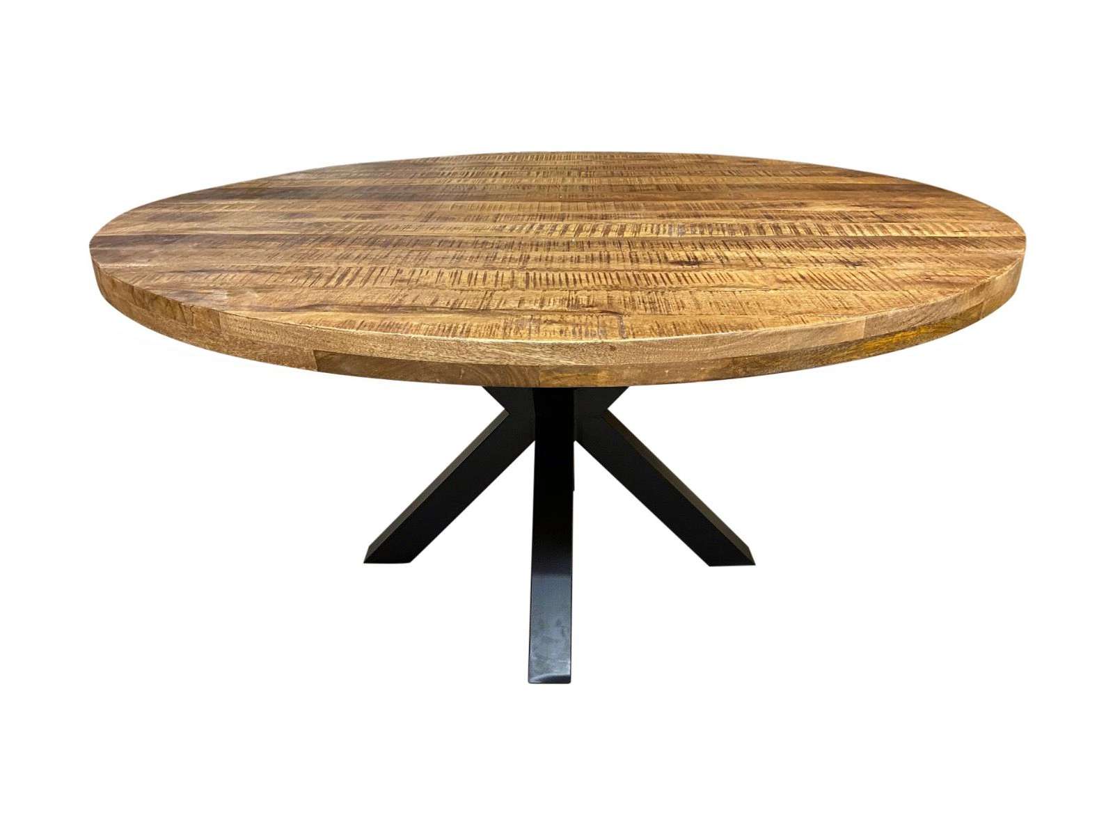 Ronde eettafel 'Pure' 120 cm, 130 cm en 150 cm met spinpoot Eettafels