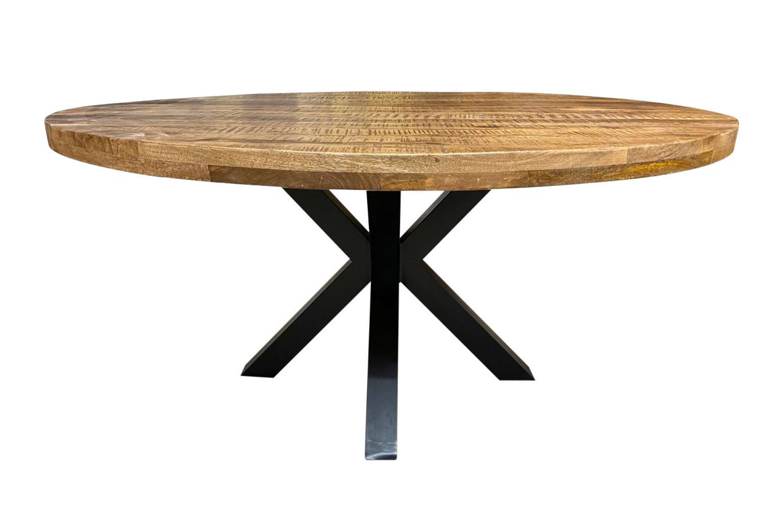 Ronde eettafel 'Pure' 120 cm, 130 cm en 150 cm met spinpoot Eettafels