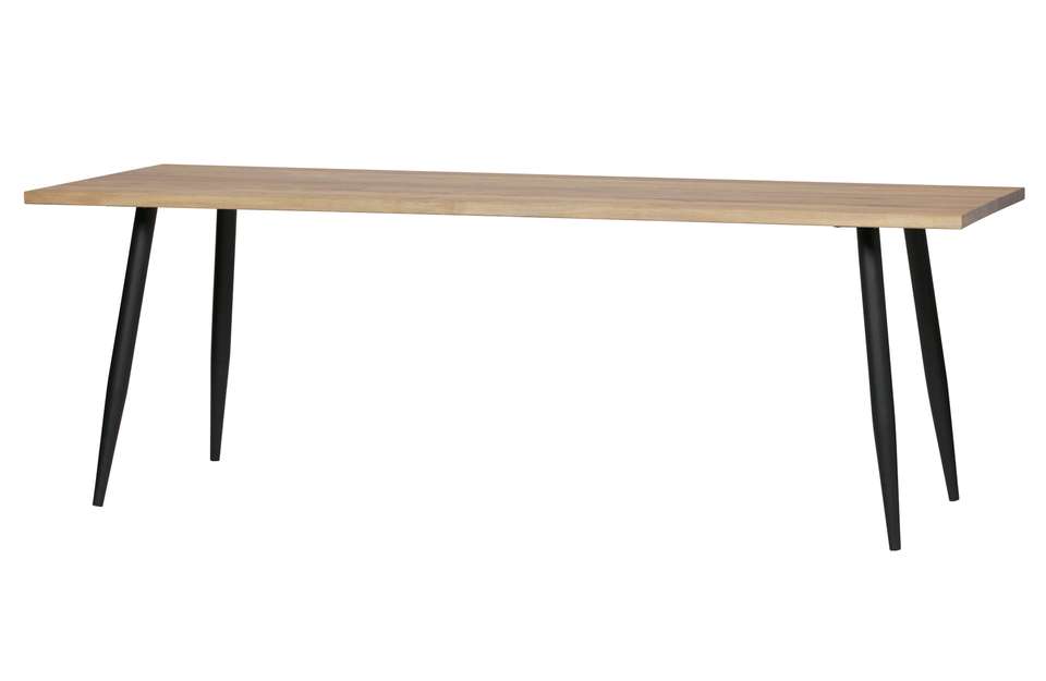 Fonkelnieuw Tafel Panel eiken tafelblad - Fine legs - Eettafels - Loods 5 ZO-54