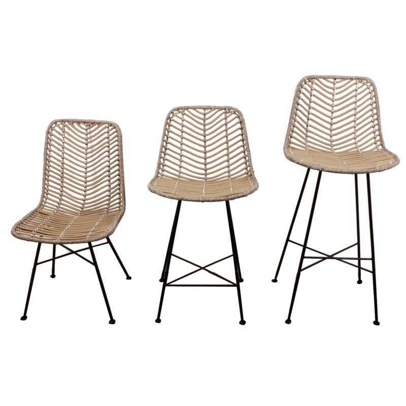 premier Valkuilen goedkoop Kookeiland stoel Fern naturel (zithoogte 65 cm) - Barkrukken - Loods 5
