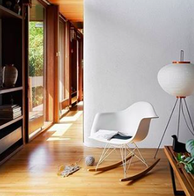 Vitra schommelstoel Eames RAR Armchair - Loods 5