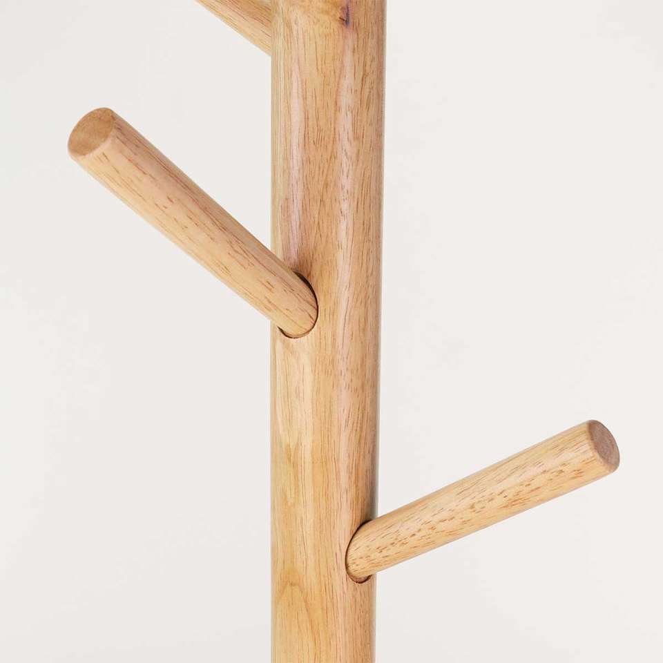zwaarlijvigheid ras Pijl Dean houten staande kapstok - 176 cm hoog - Kapstokken & Haken - Loods 5