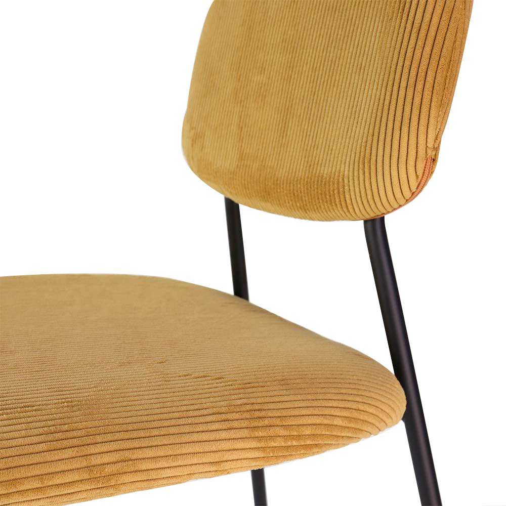 Eetkamerstoel Tess ribstof Stoelen Loods 5