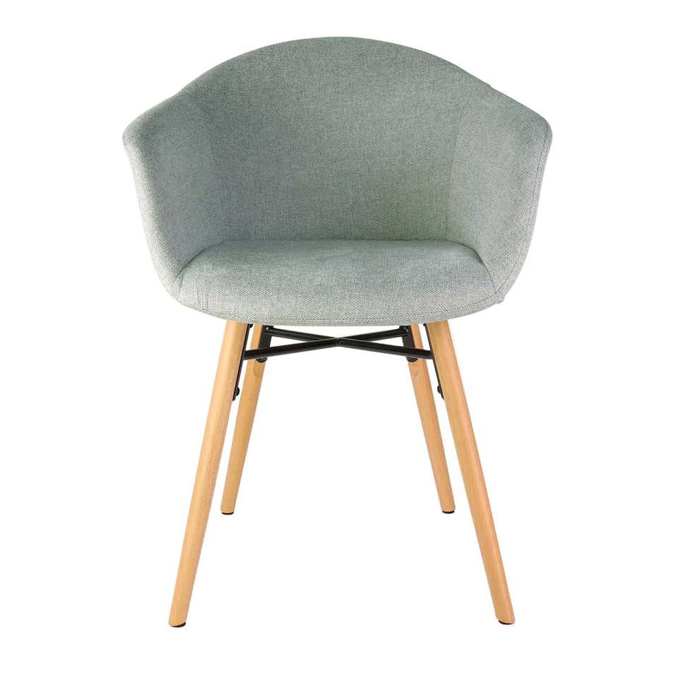 Eetkamerstoel Nena gestoffeerd met armleuningen Stoelen Eetkamerstoel Nena gestoffeerd met armleuningen Stoelen