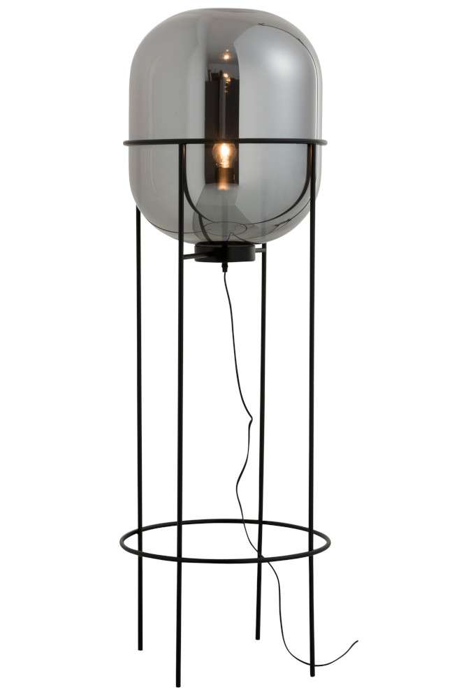 Loods 5 Staande Lamp Lamp Sasha Zilver Groot Vloerlampen Loods 5