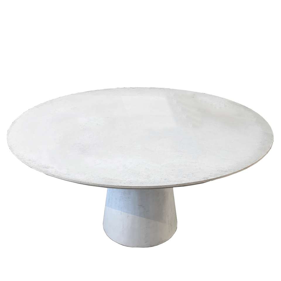 meubilair metaal Onverenigbaar Ronde tafel Bogard beton - Eettafels - Loods 5