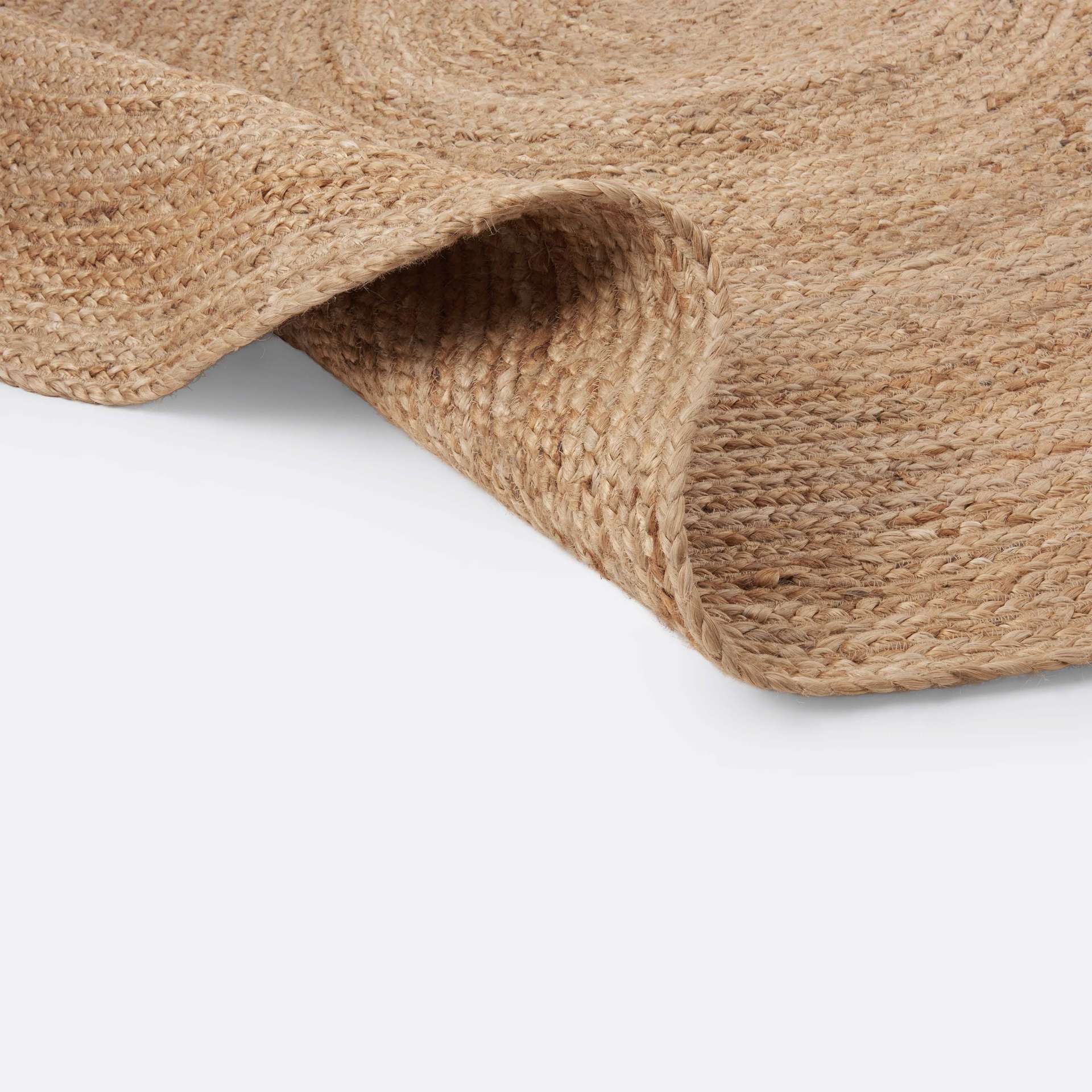 Vloerkleed rond jute 120 cm Vloerkleden Loods 5