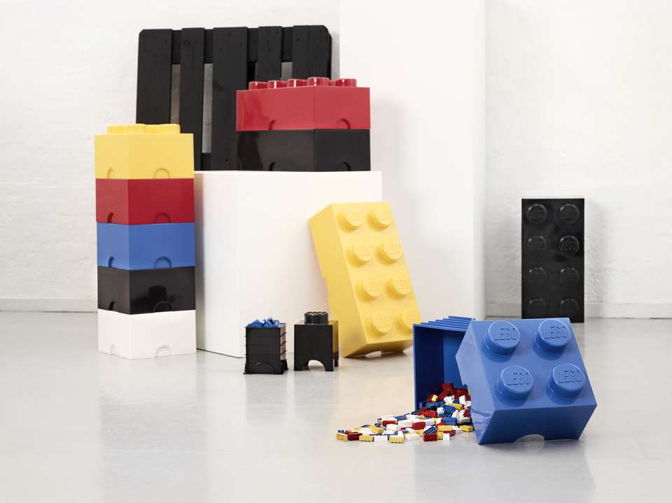 filosofie sociaal Veranderlijk LEGO® opbergbox Brick 8 - Producten - Loods 5