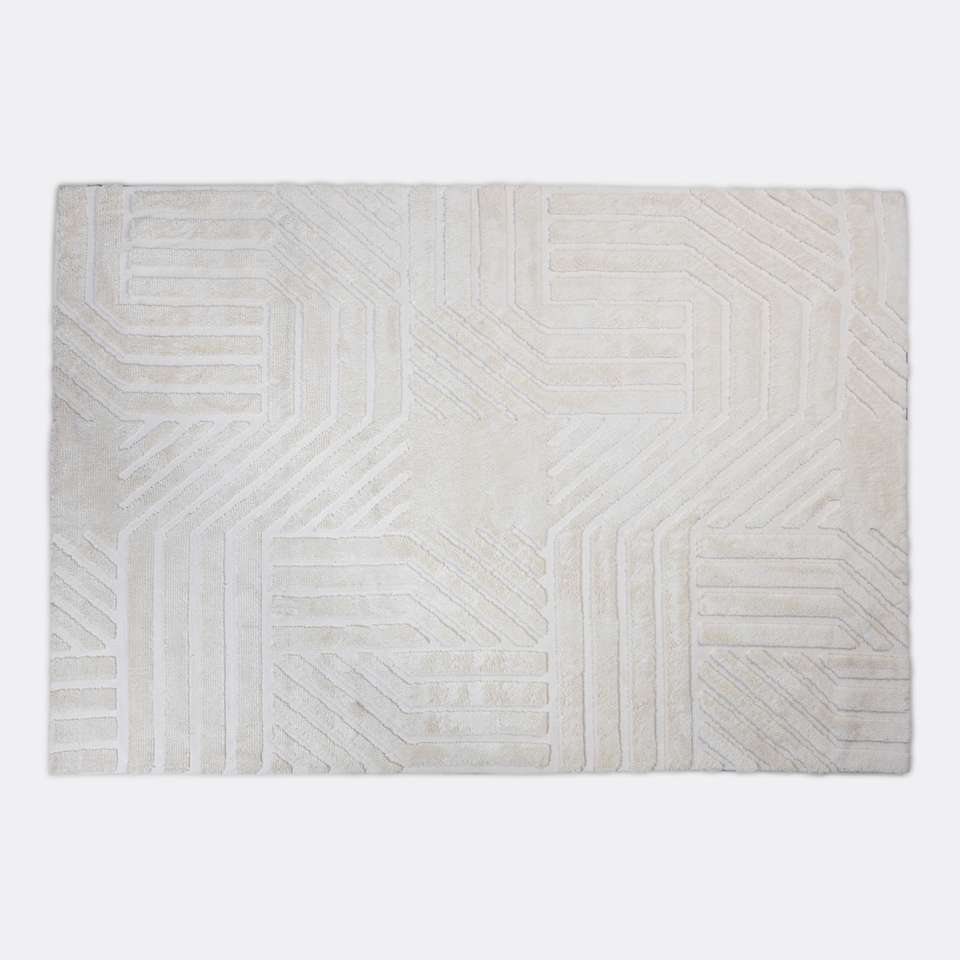 Raad sjaal zegevierend Vloerkleed Vieve off-white 160x230 cm - Vloerkleden - Loods 5