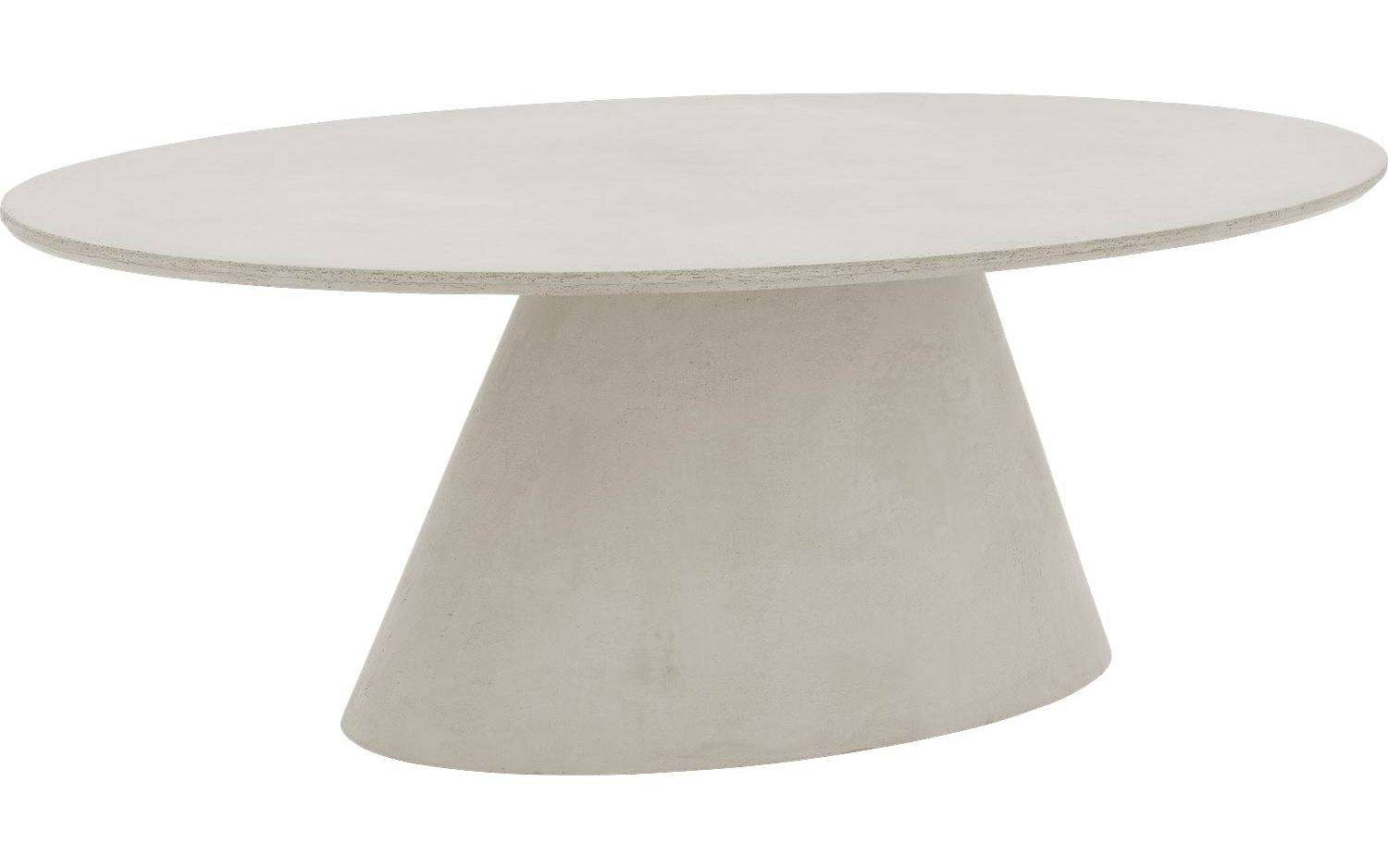 Bogard Ovale Beton Tafel Light Grey Eettafels Loods