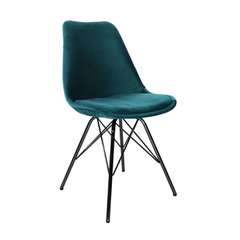 Schema Gearceerd andere Kick Kuipstoel Velvet - Eetkamerstoelen - Loods 5