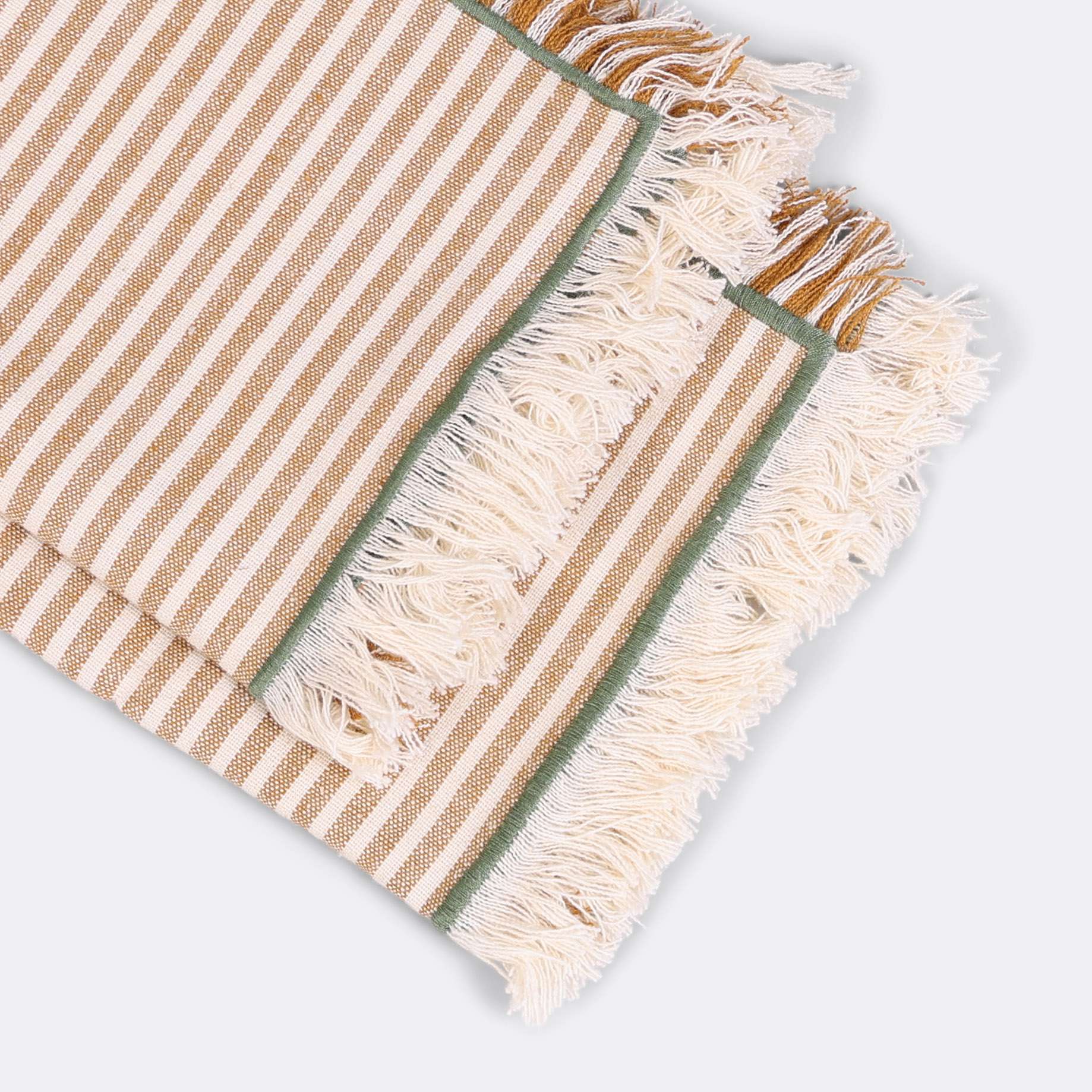 Mistral Home - set van 4 servetten - 43x43 cm - terracotta | Leen Bakker